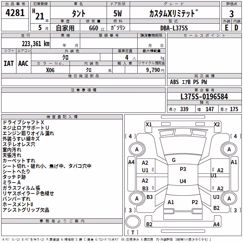 DAIHATSU TANTO