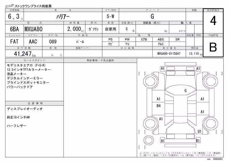 TOYOTA HARRIER