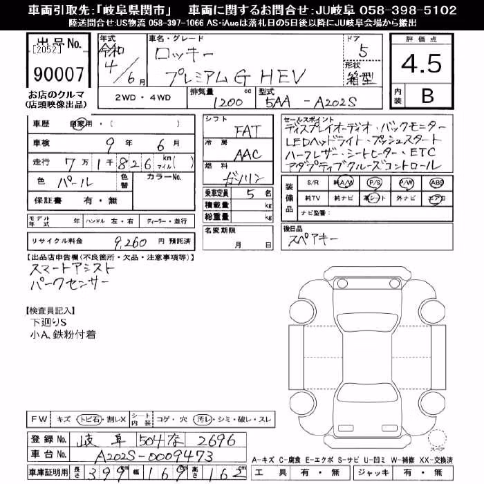 DAIHATSU ROCKY