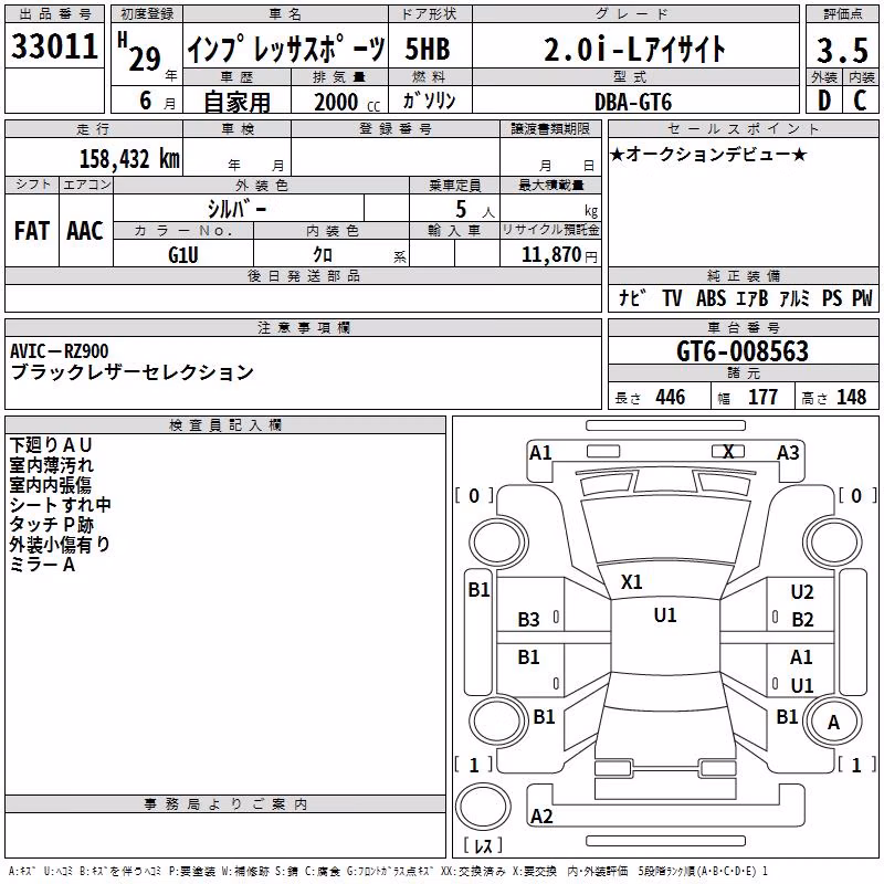 SUBARU IMPREZA