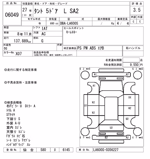 DAIHATSU TANTO
