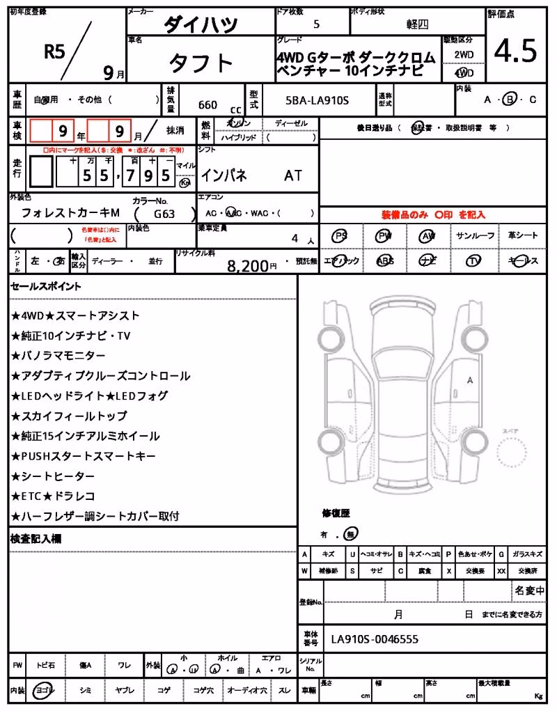 DAIHATSU TAFT