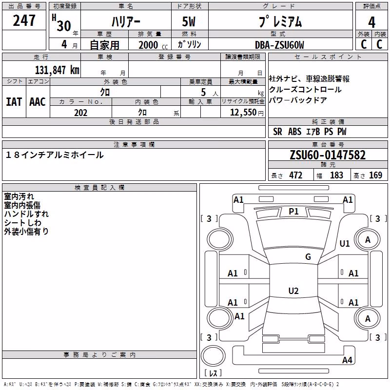 TOYOTA HARRIER