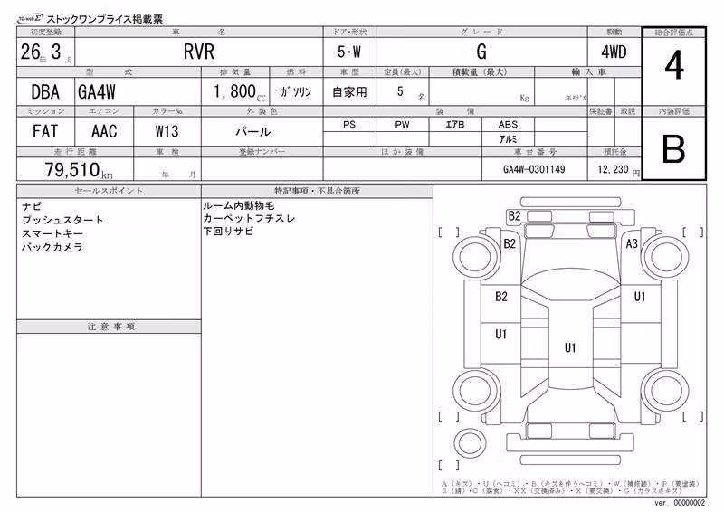 MITSUBISHI RVR