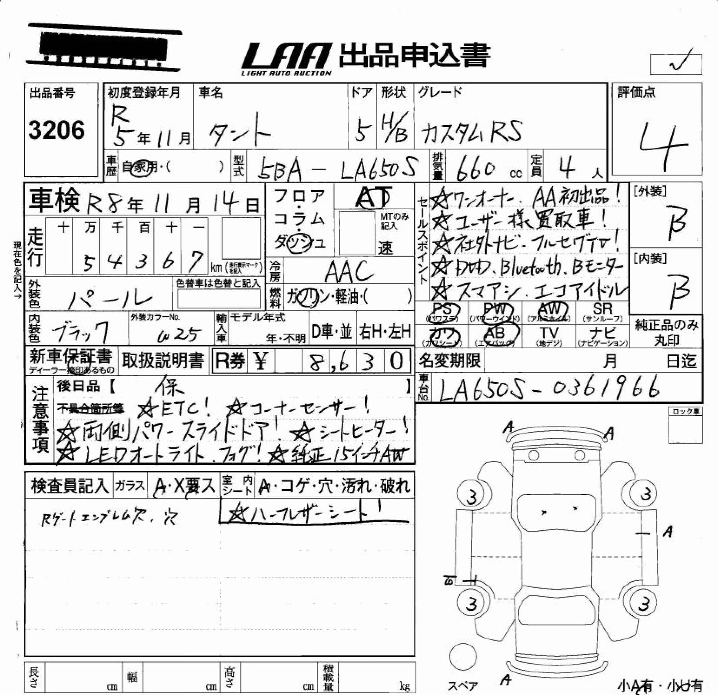 DAIHATSU TANTO