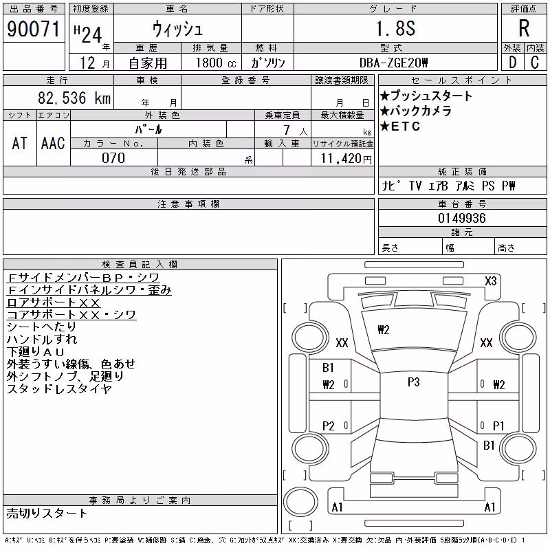 TOYOTA WISH