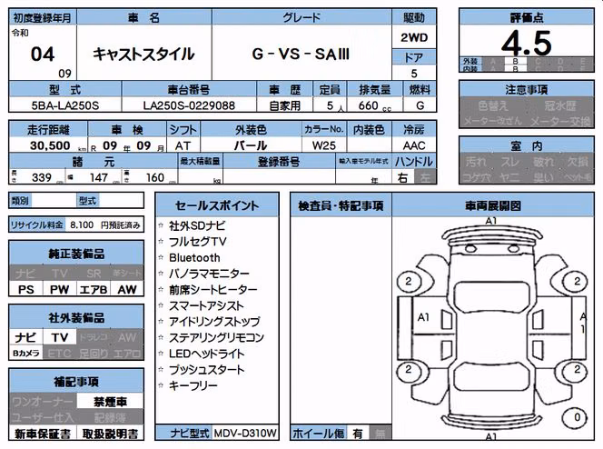 DAIHATSU CAST