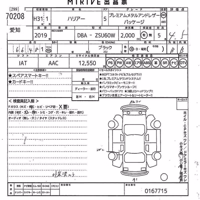 TOYOTA HARRIER