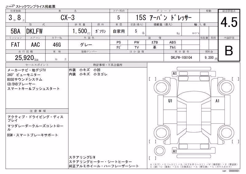 MAZDA CX-3
