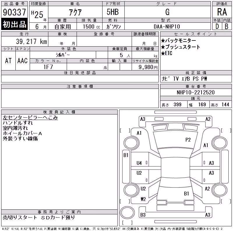 TOYOTA AQUA