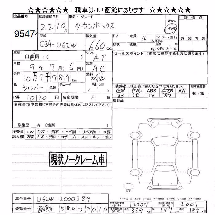 MITSUBISHI TOWN BOX