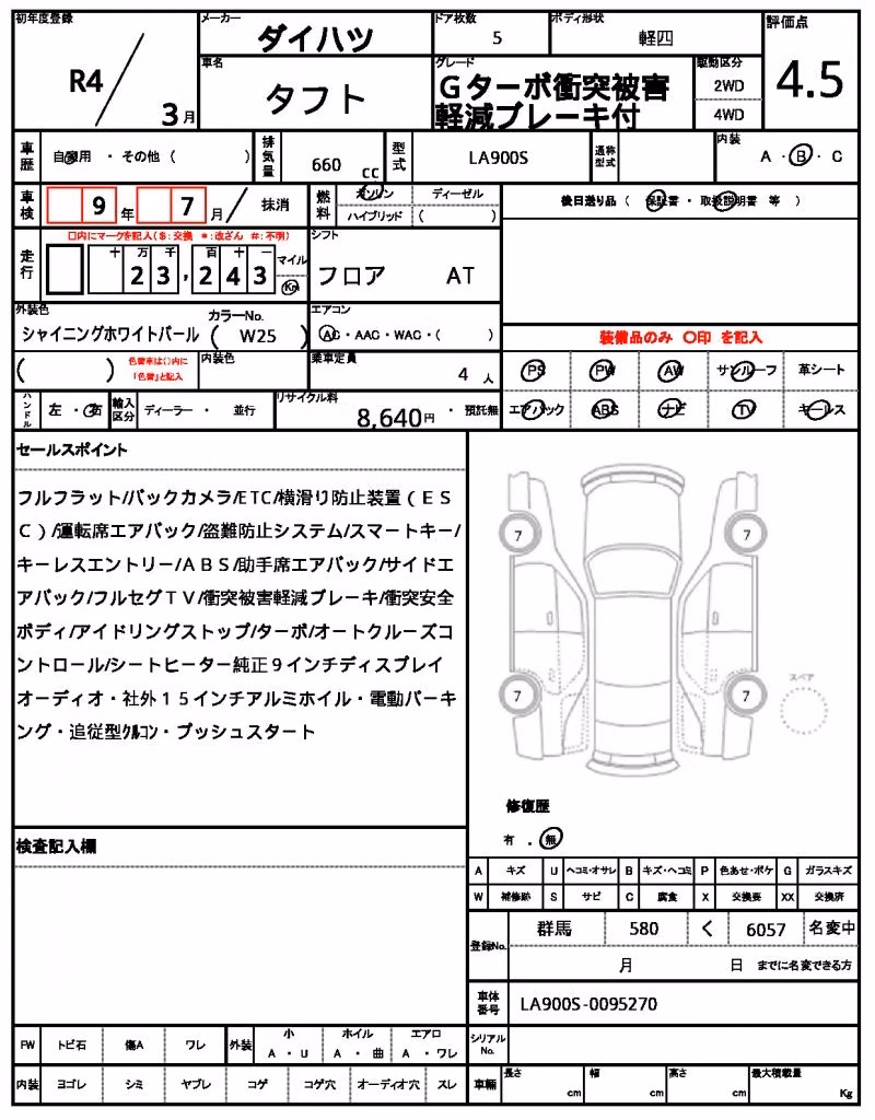 DAIHATSU TAFT