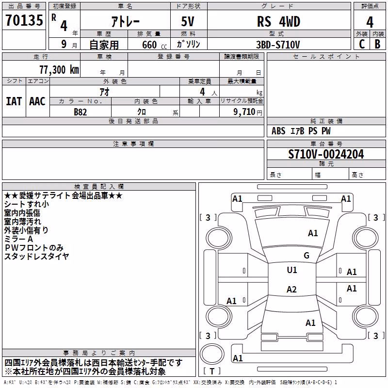 DAIHATSU ATRAI