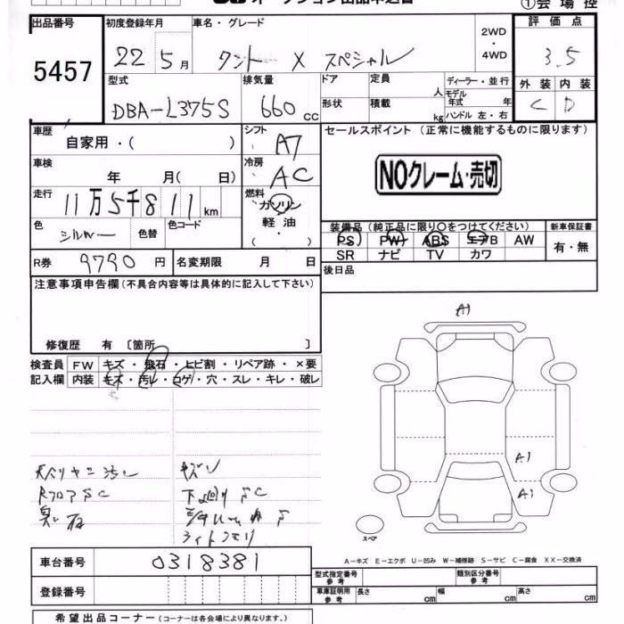 DAIHATSU TANTO