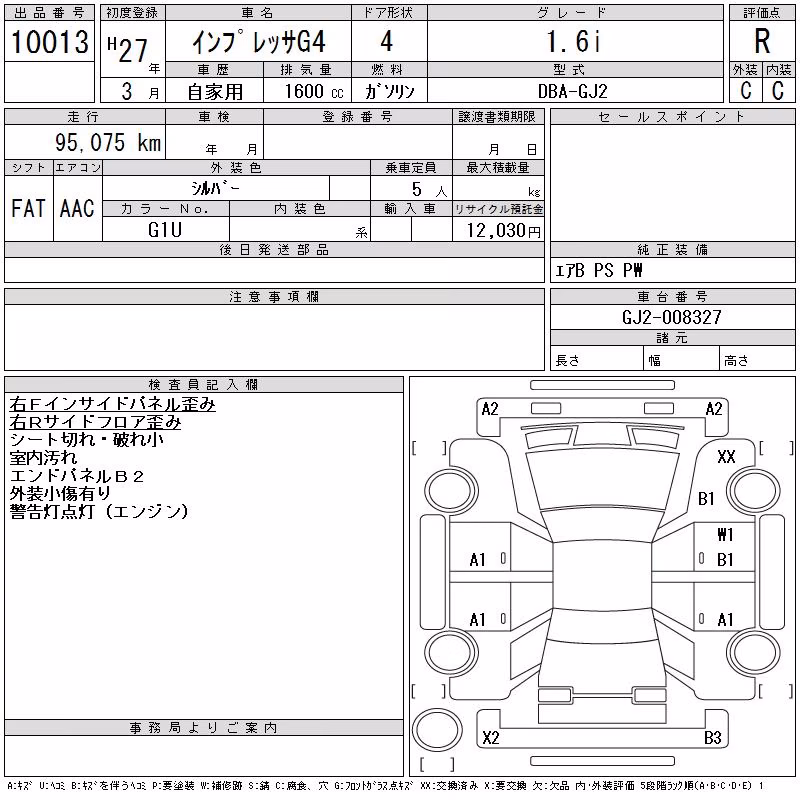 SUBARU IMPREZA