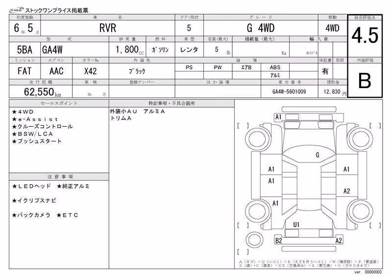 MITSUBISHI RVR