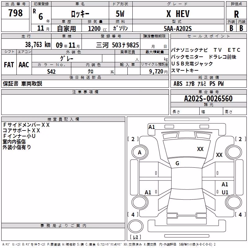 DAIHATSU ROCKY