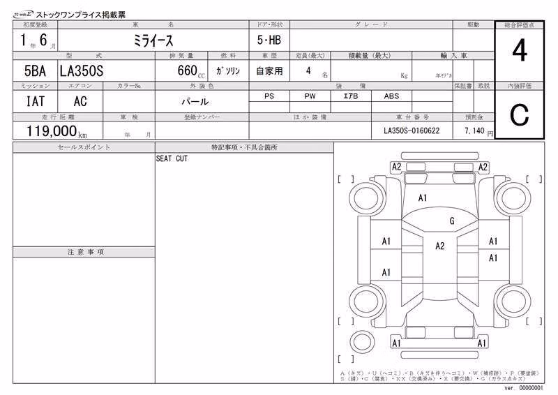 DAIHATSU MIRA E:S
