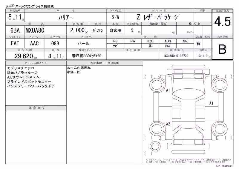 TOYOTA HARRIER