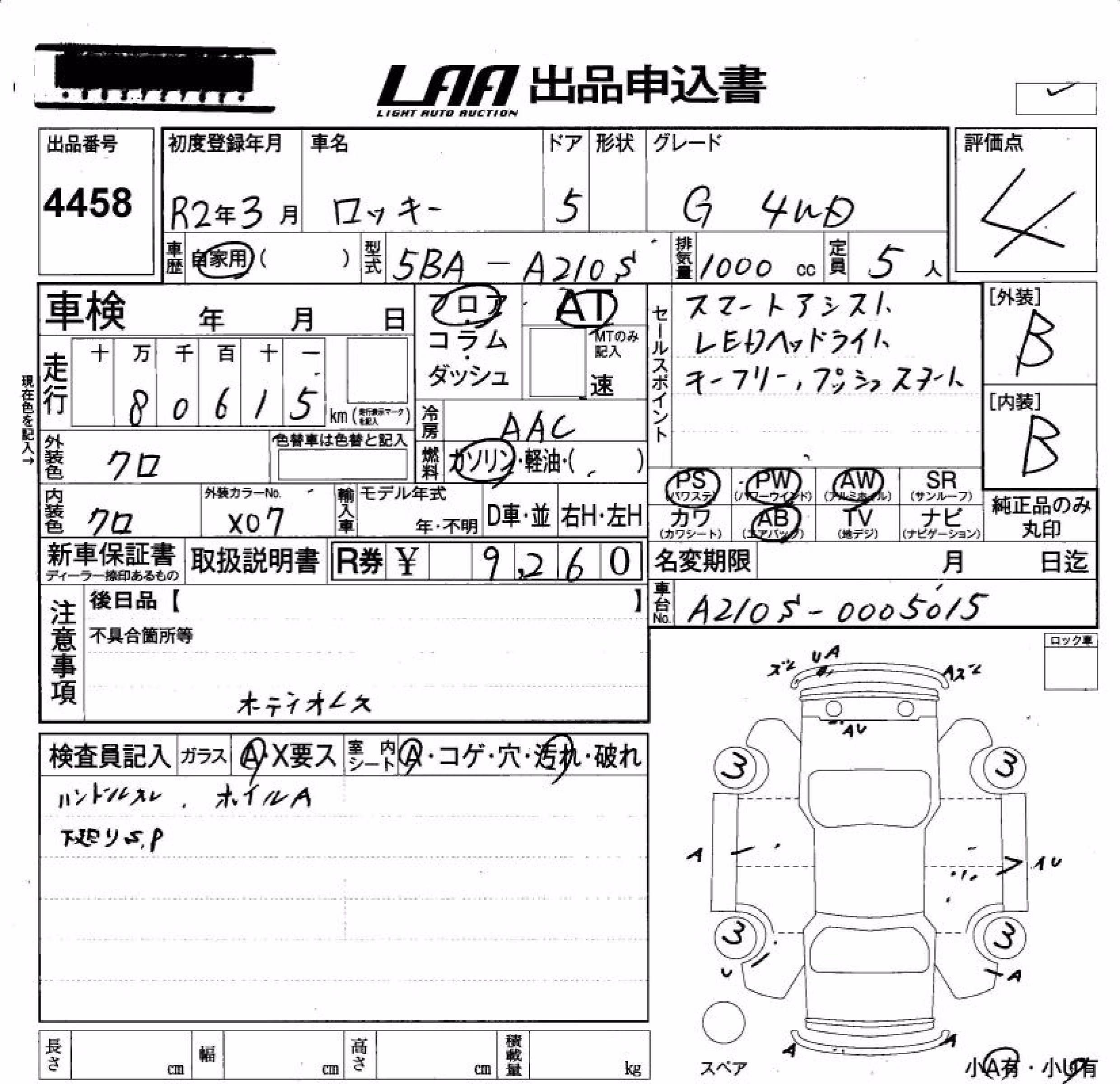 DAIHATSU ROCKY
