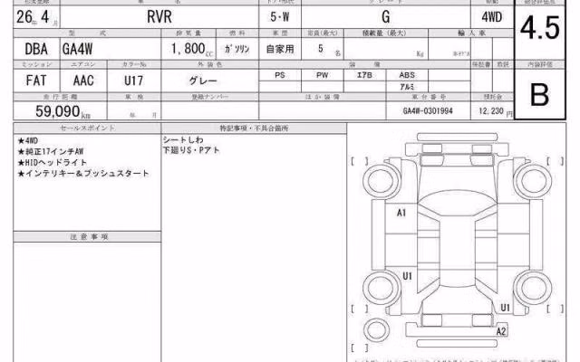 MITSUBISHI RVR