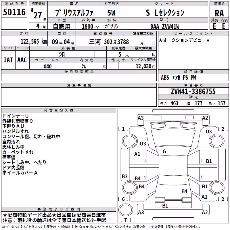 TOYOTA PRIUS ALPHA