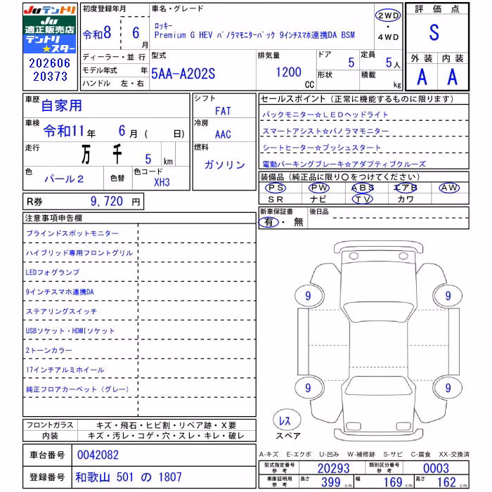 DAIHATSU ROCKY