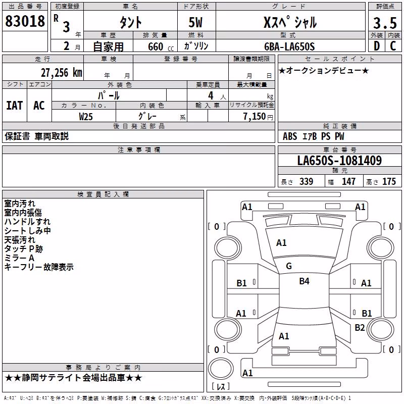DAIHATSU TANTO