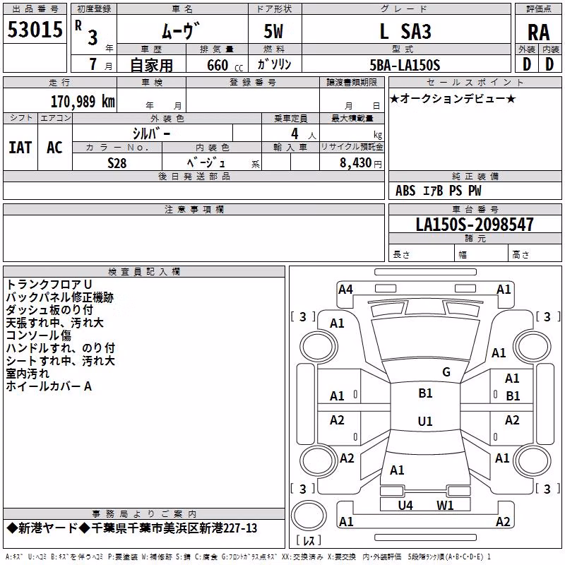 DAIHATSU MOVE