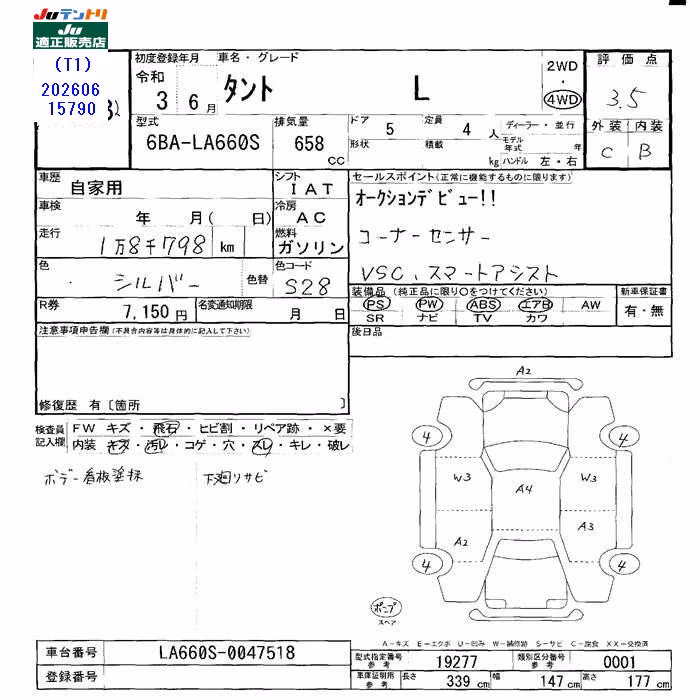 DAIHATSU TANTO
