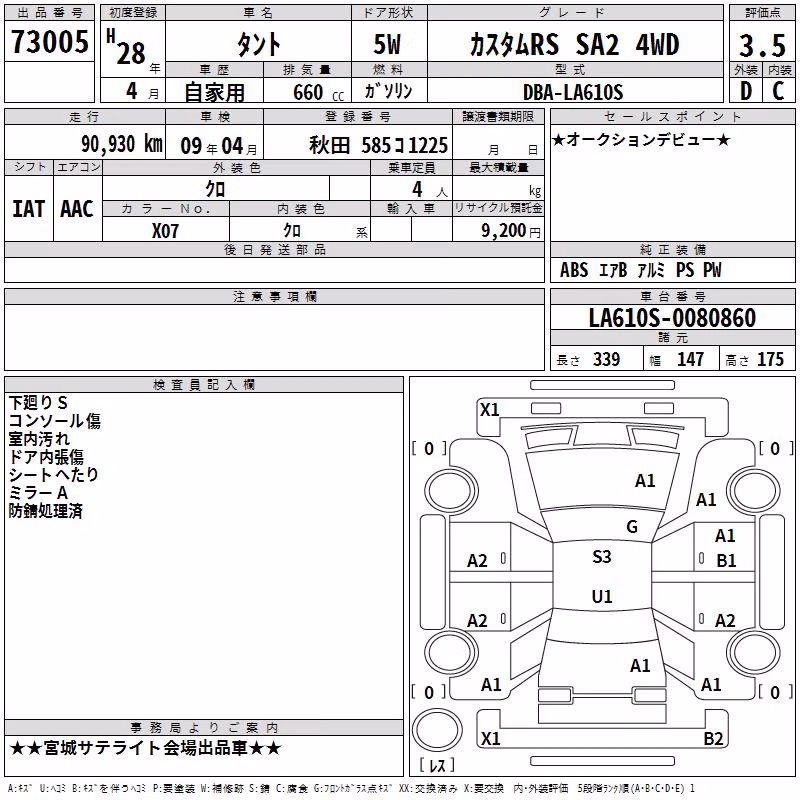 DAIHATSU TANTO