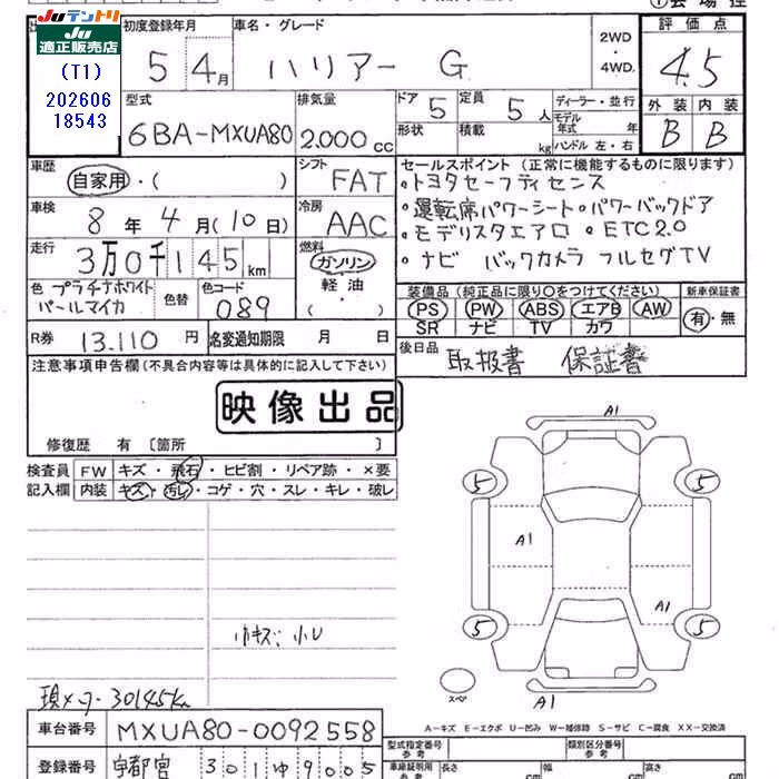 TOYOTA HARRIER