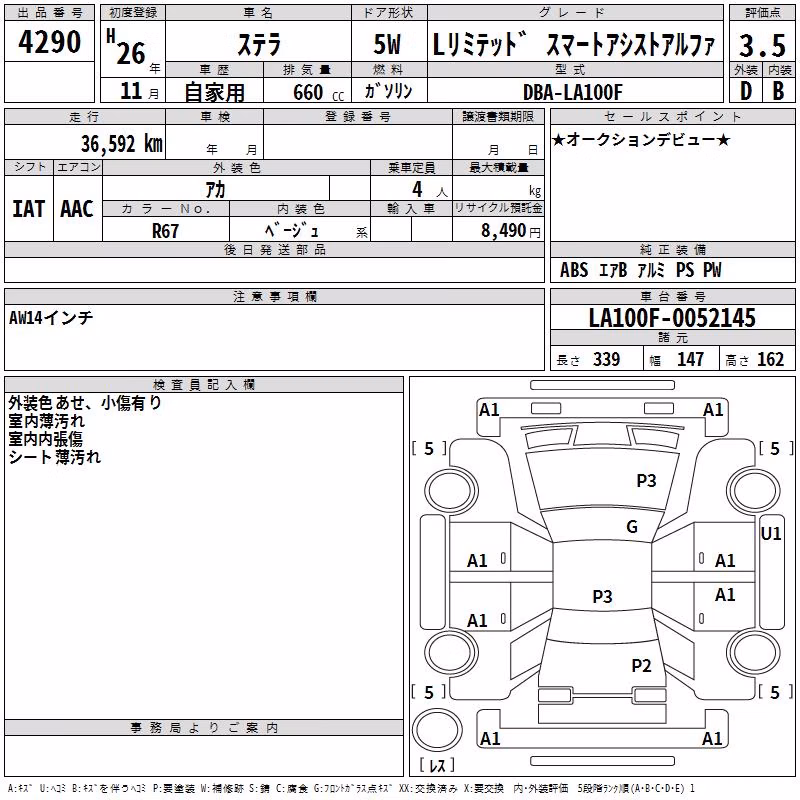 SUBARU STELLA