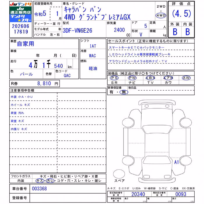 NISSAN CARAVAN