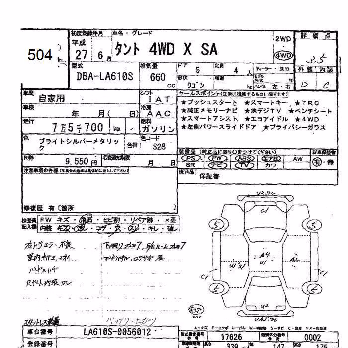 DAIHATSU TANTO