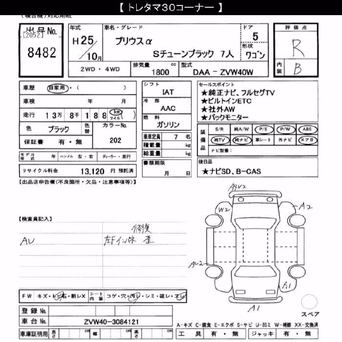TOYOTA PRIUS ALPHA