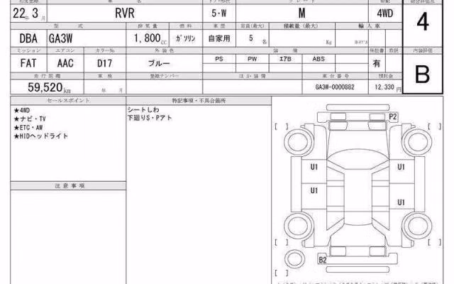 MITSUBISHI RVR