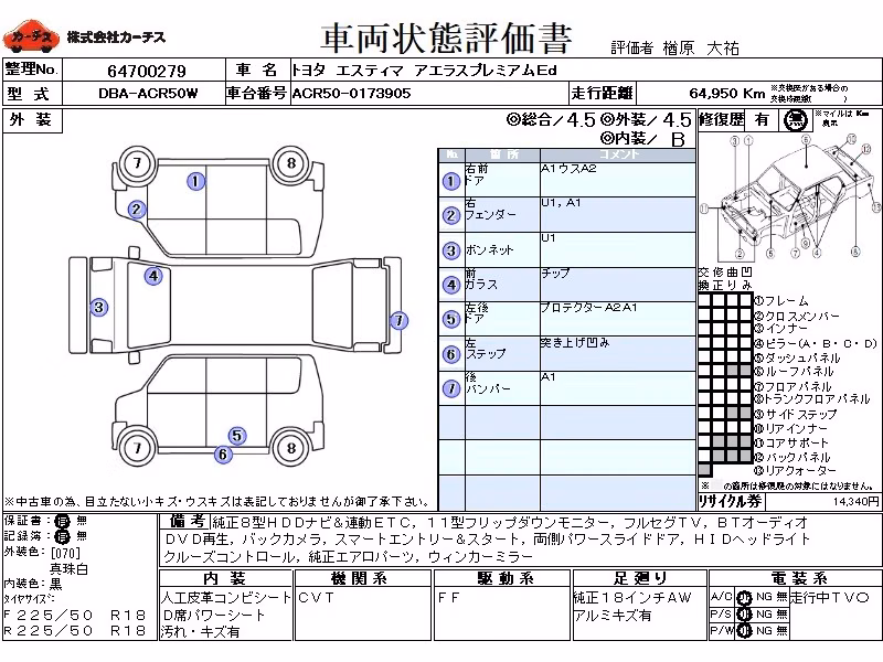 TOYOTA ESTIMA