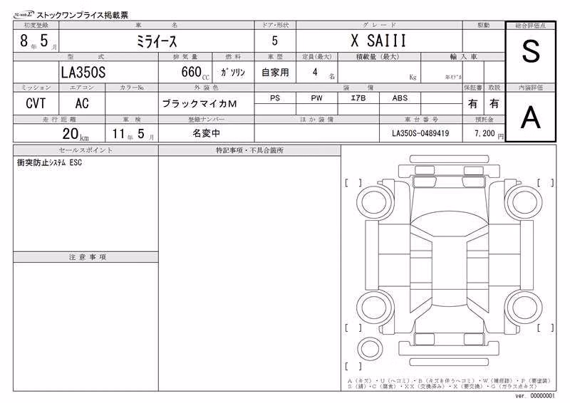 DAIHATSU MIRA E:S