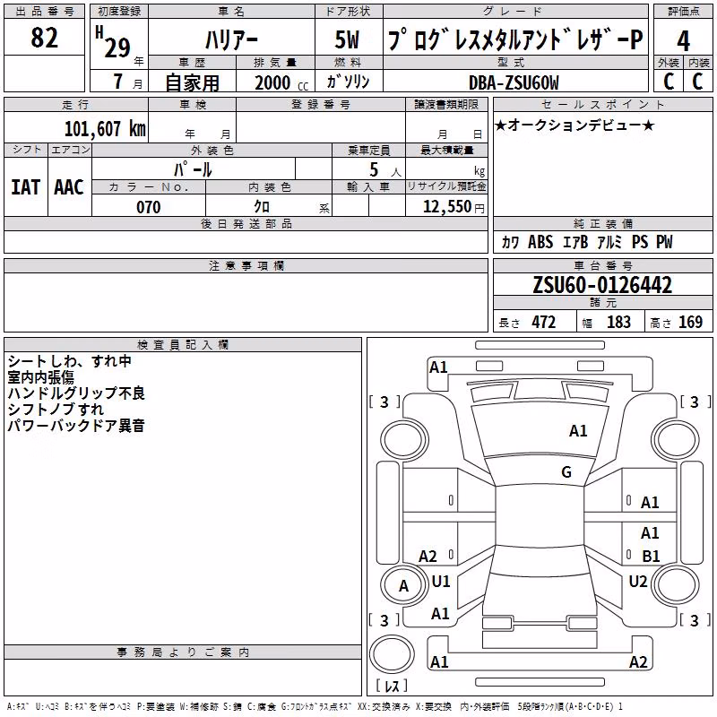 TOYOTA HARRIER
