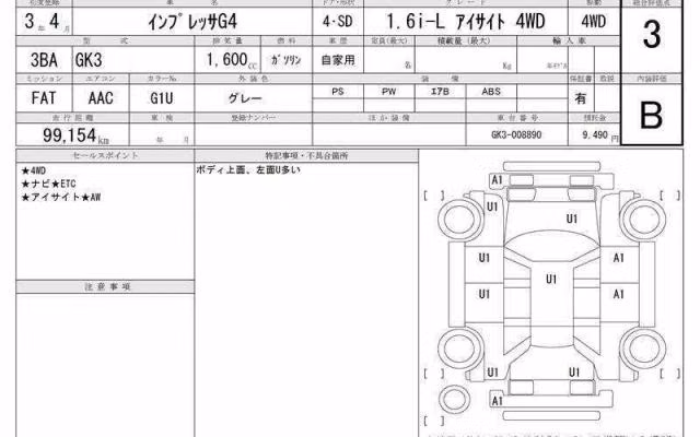 SUBARU IMPREZA
