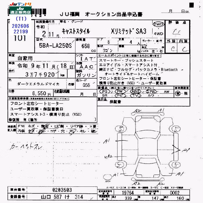 DAIHATSU CAST