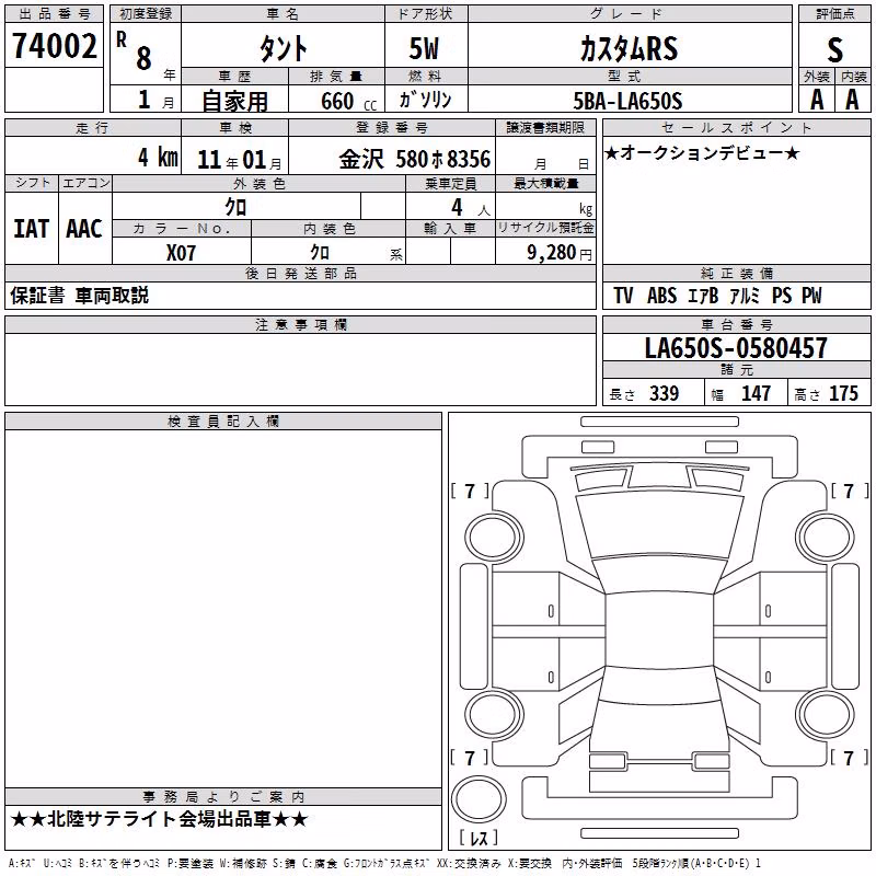 DAIHATSU TANTO
