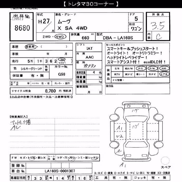 DAIHATSU MOVE