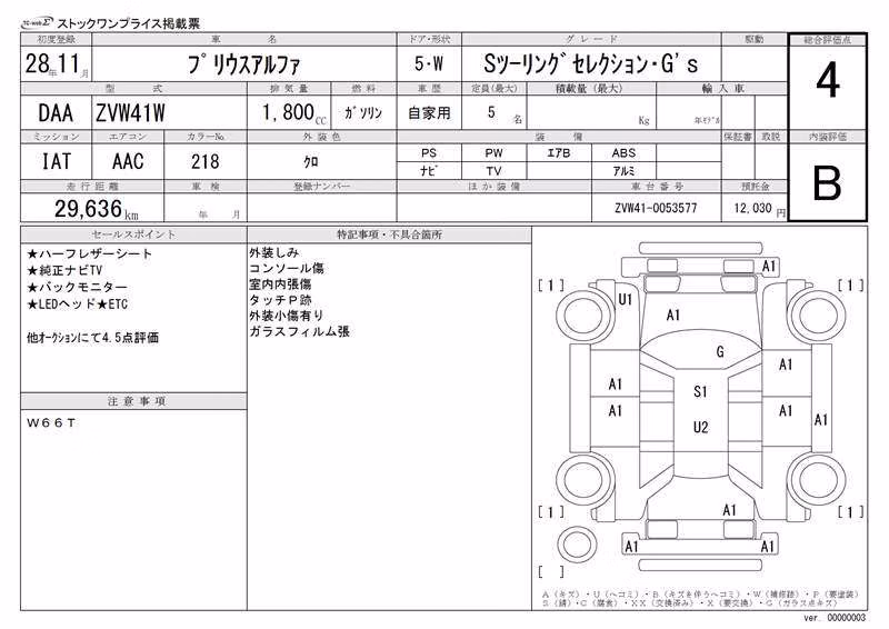 TOYOTA PRIUS ALPHA