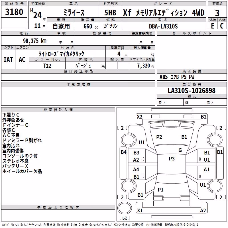 DAIHATSU MIRA E:S
