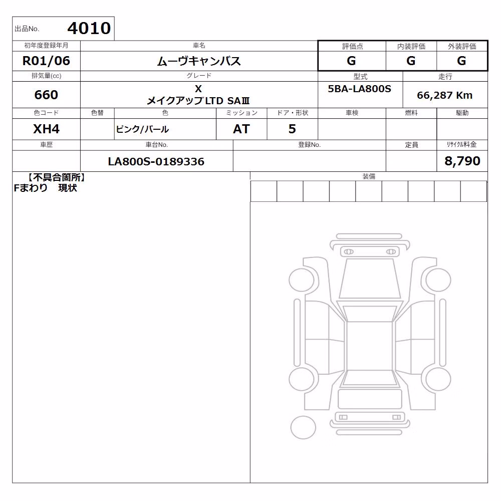 DAIHATSU MOVE CANBUS