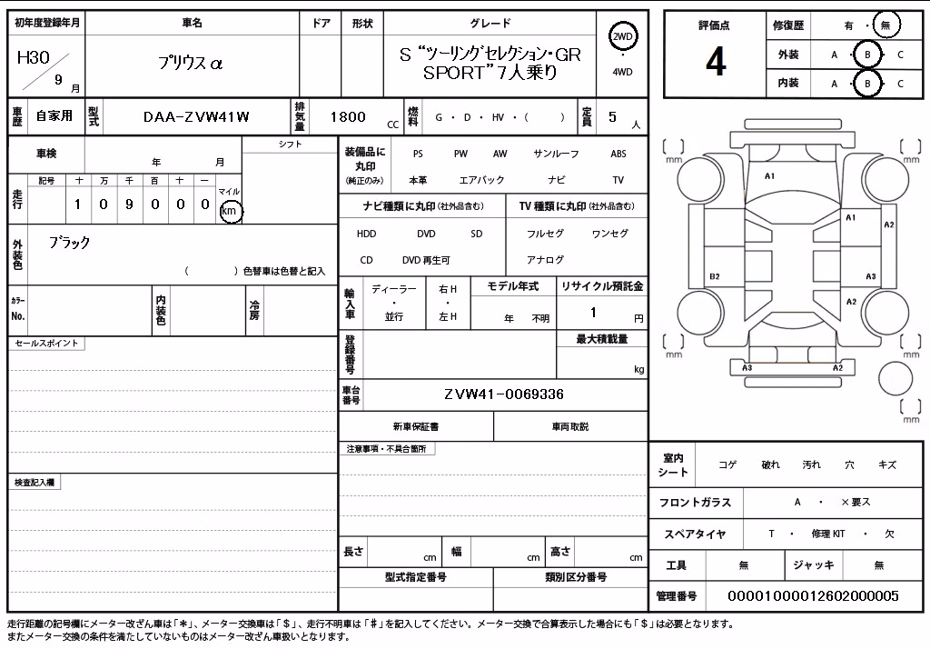 TOYOTA PRIUS ALPHA