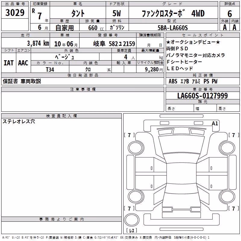 DAIHATSU TANTO