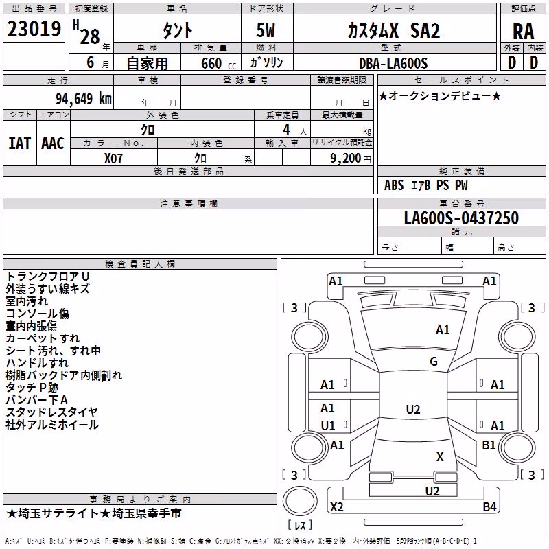 DAIHATSU TANTO